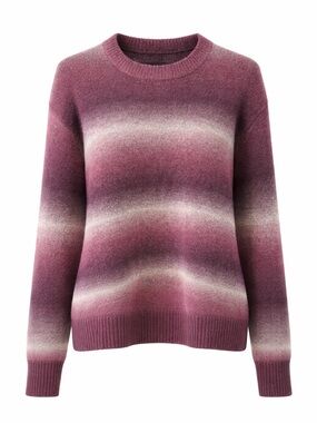 Original Use Men’s Ombre Crewneck Sweater Size Large Boxy Drop Shoulder Knit